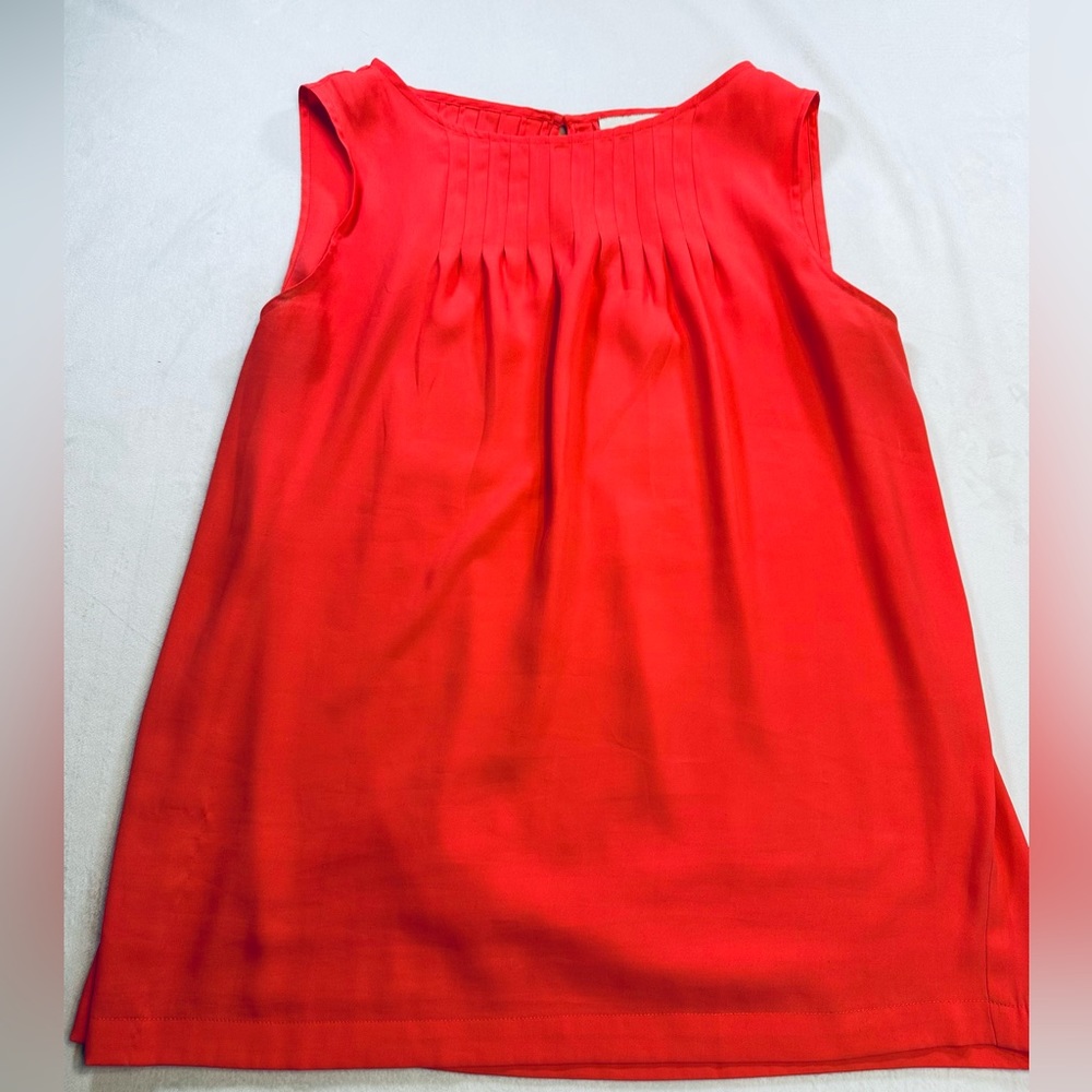 Ann‎ Taylor Loft Apricot Blouse Womens Size Large